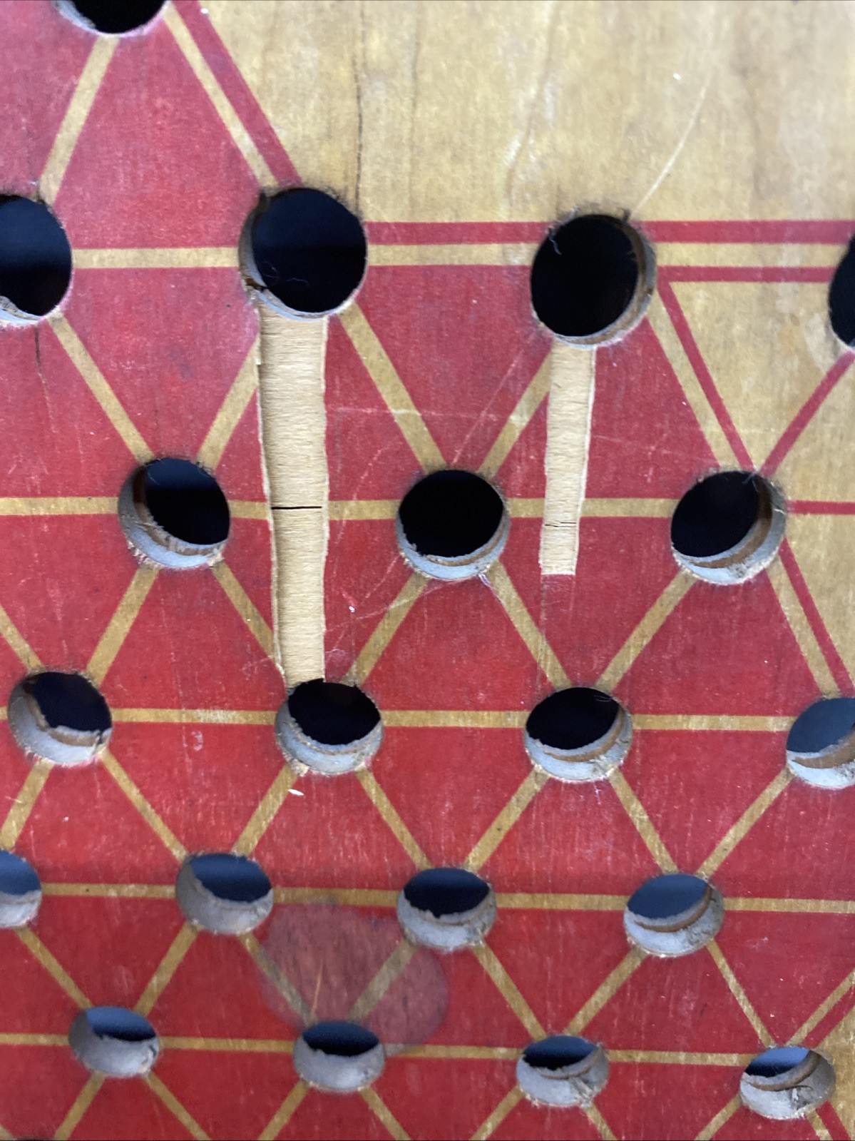 Vintage Hop Ching Chinese Checkers Game Board J. Pressman Co. NY 2729