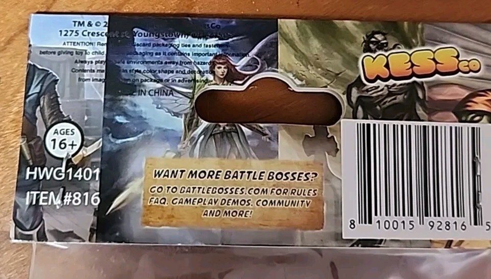 Battles Bosses Grakthar Pirate Minions Table Top Game Plastic Figures