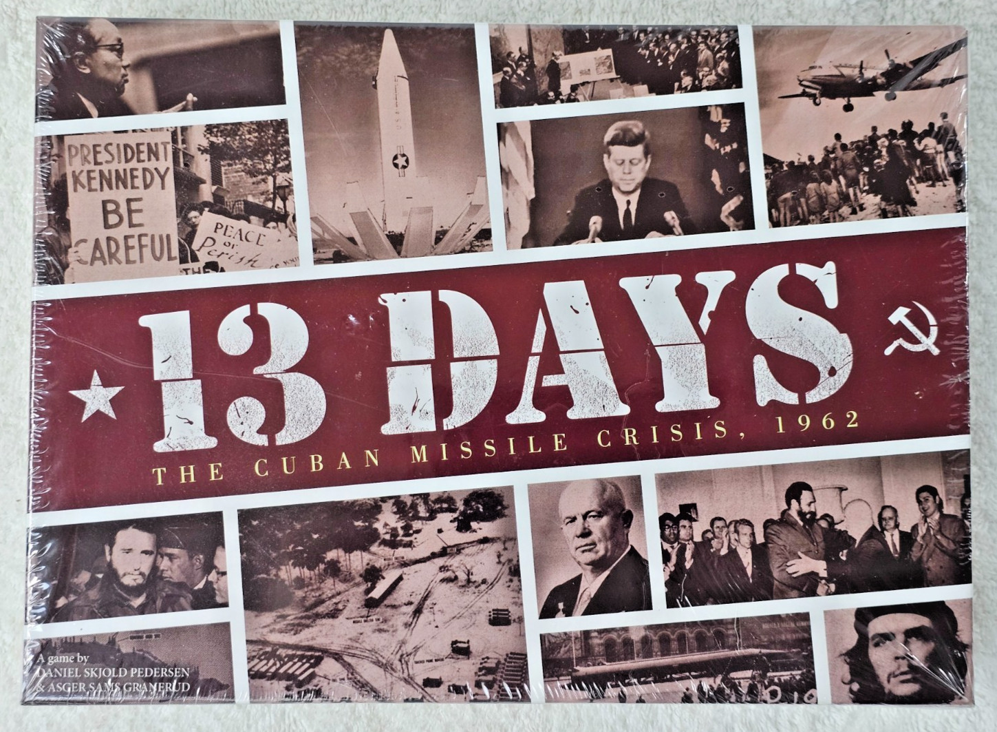 13 Days The Cuban Missile Crisis 1962 Board Game Brand New Sealed Jolly Roger