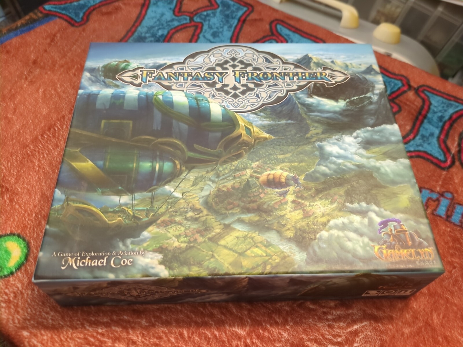 Gamelyn Games: Fantasy Frontier Board Game Fight, Fly, Explore (Complete, 2013)