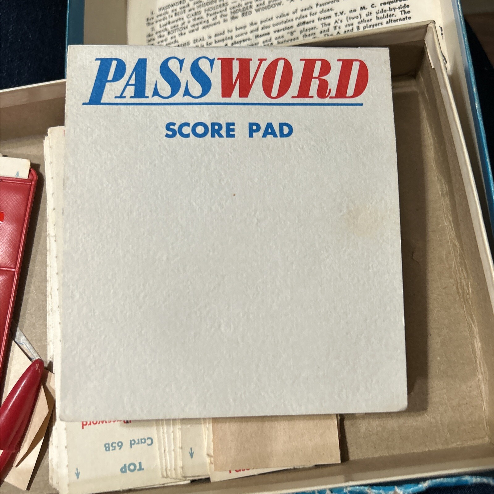 Vintage Password 12th edition game Complete 1970 Milton Bradley Ages 10 To Adult