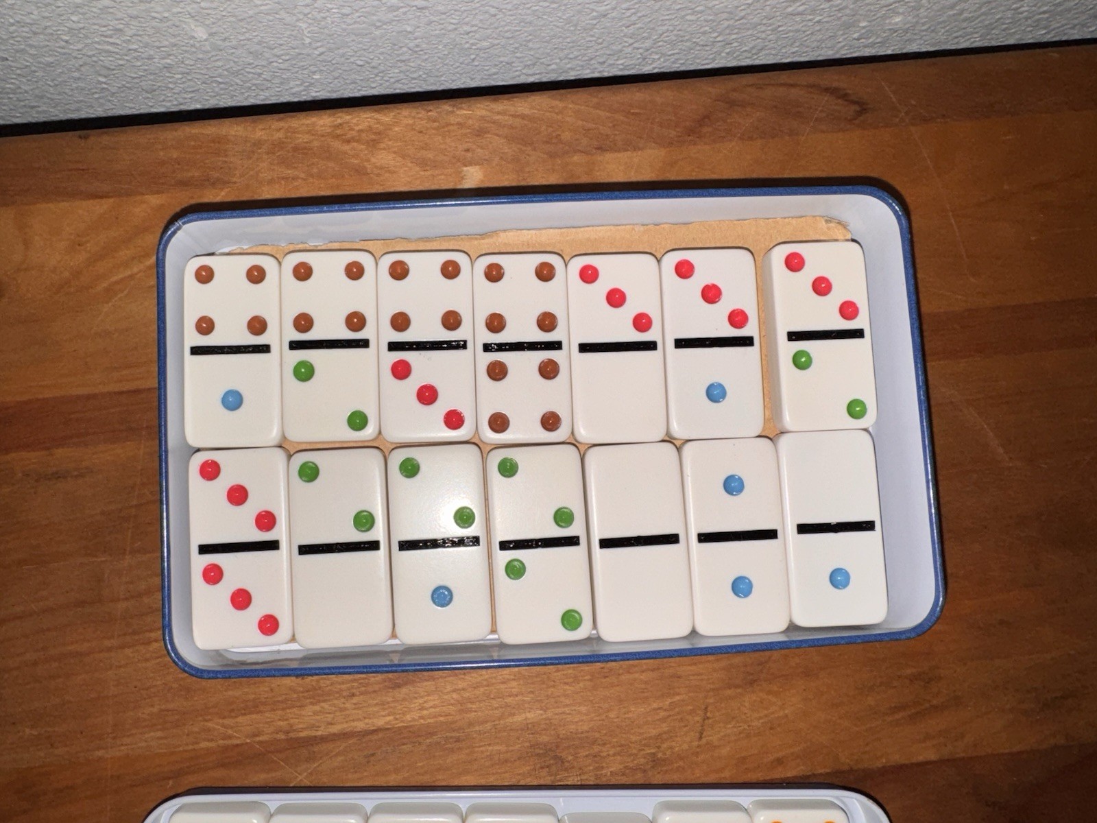 Collectors Dominoes, Double Six, Jumbo Color Dot, Age 4+, 16 Games-Starter Piece