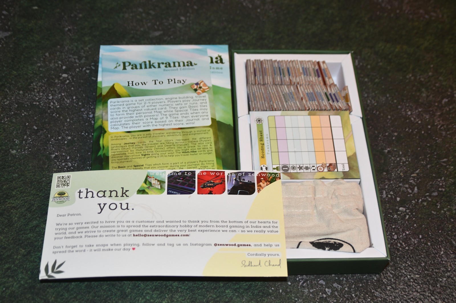 Parikrama A Travel Card Game RARE HTF VG
