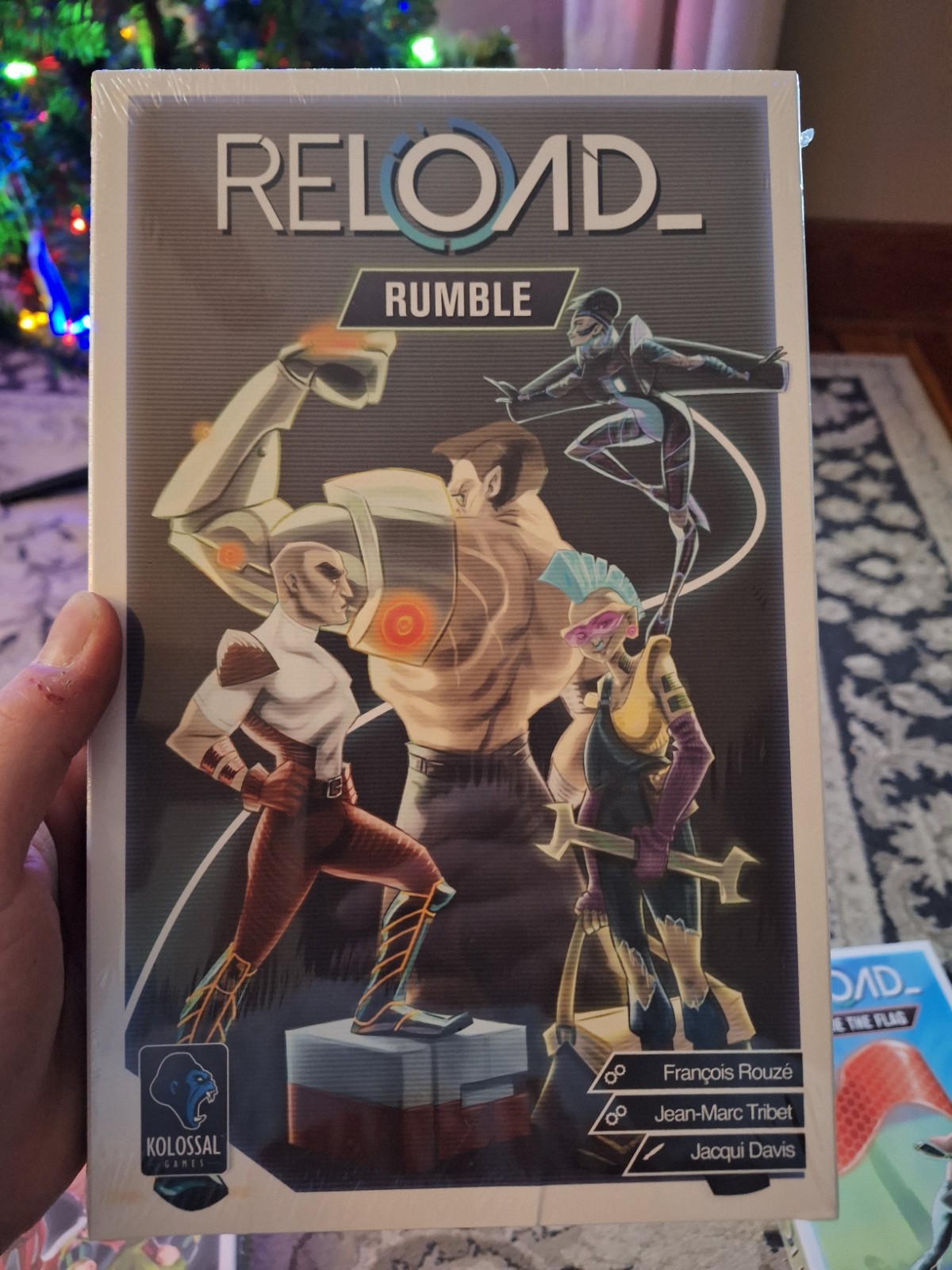 Reload Board Game, 3 Expansions, Base Game And CTF Sleeved