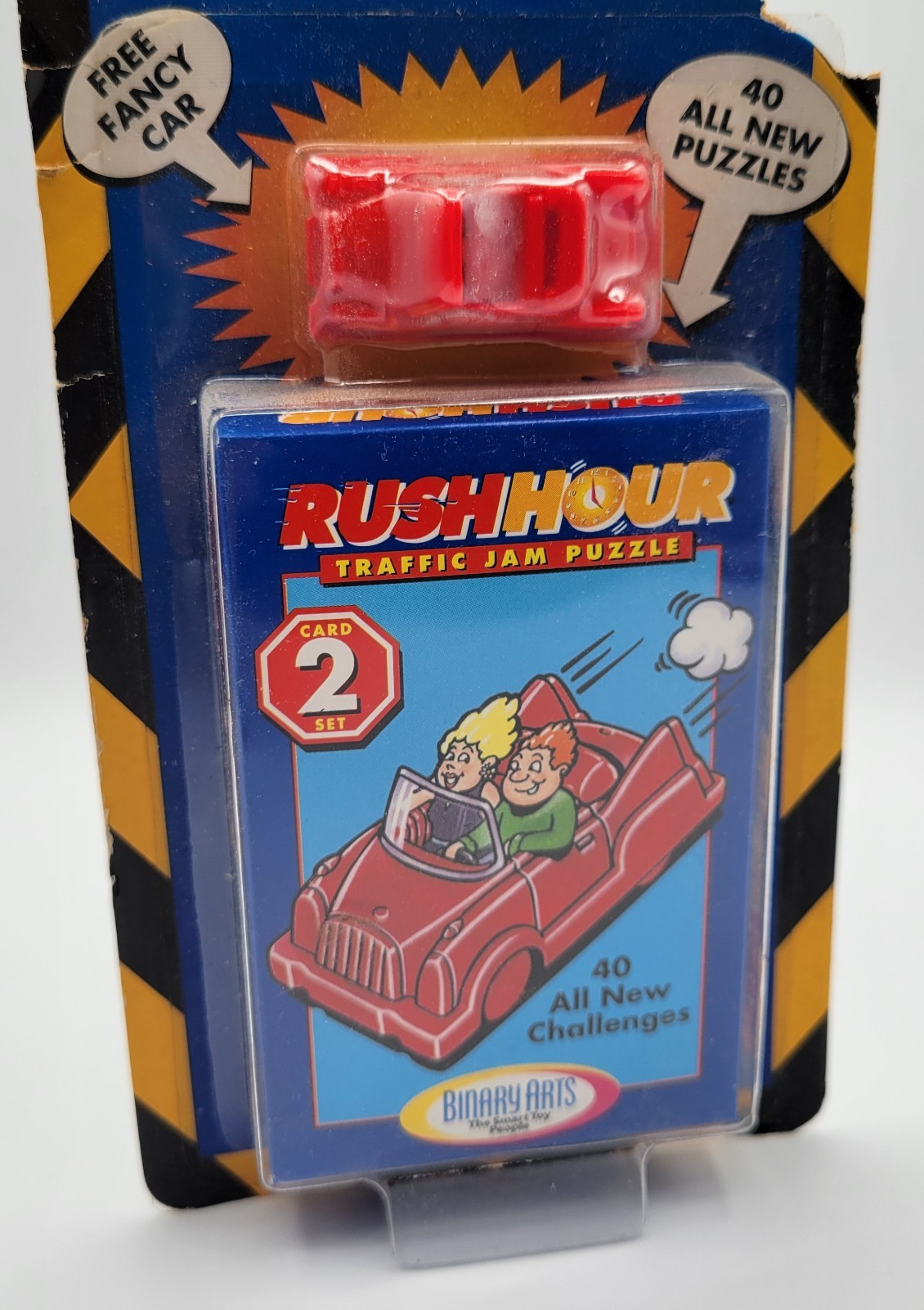 1997 Rush Hour Traffic Jam Card Set #2 40 card pack & Car