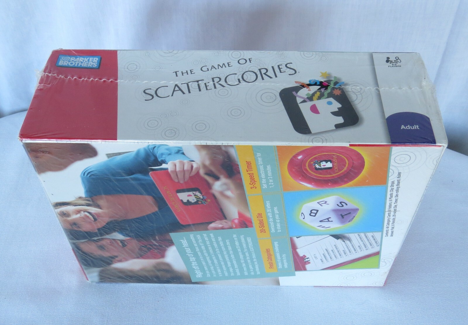 “SCATTERGORIES” Board Game 2009 by Parker Brothers-Still Factory Sealed New!
