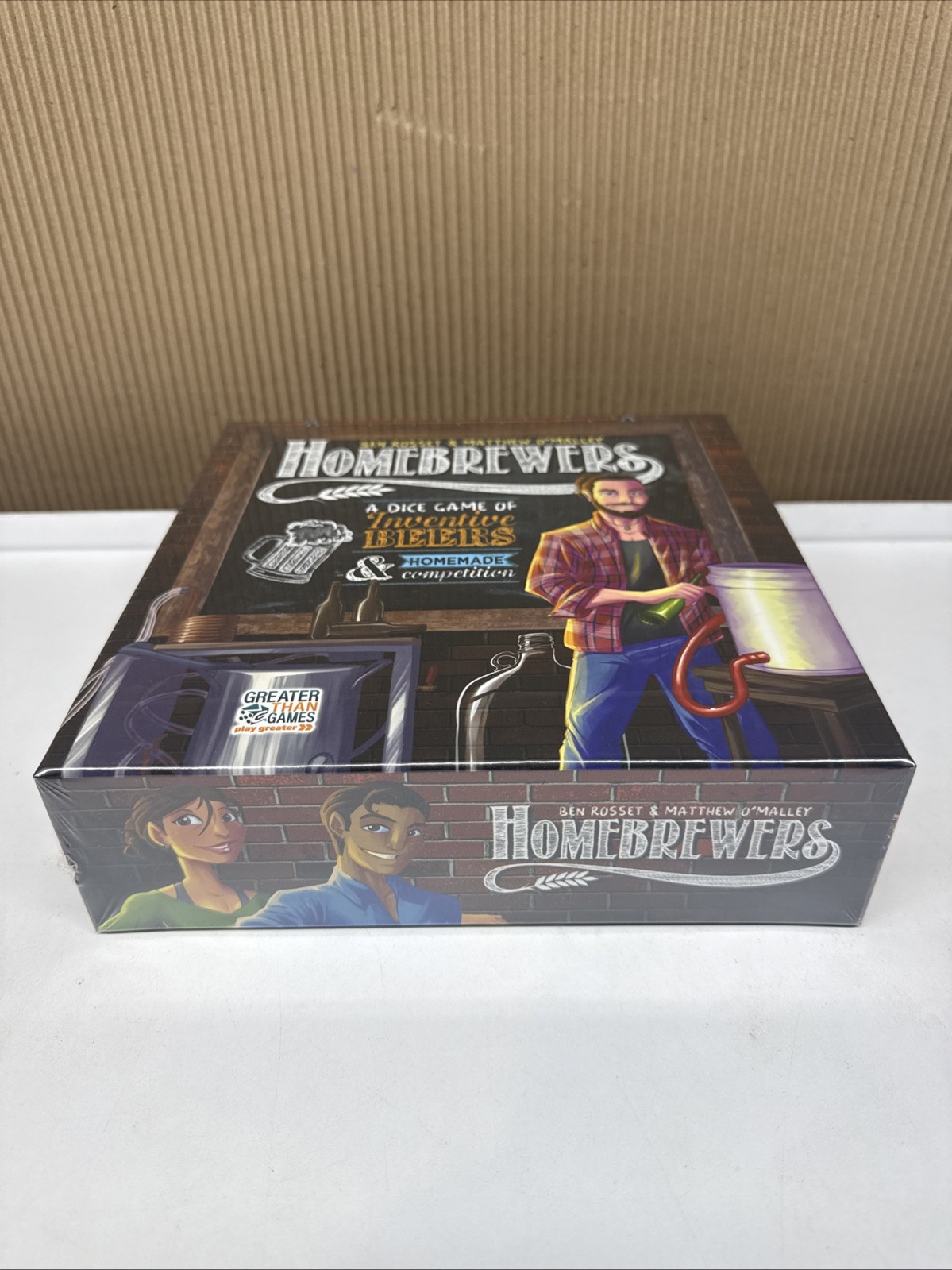 Homebrewers: A Dice Game Of Inventive Beers Strategy Family Board Game Sealed
