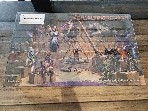 Crimson Scales Gloomhaven Unofficial Expansion Game and Miniatures