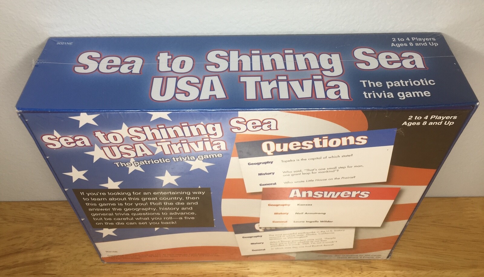 The Patriotic USA Trivia Game Sea to Shining Sea