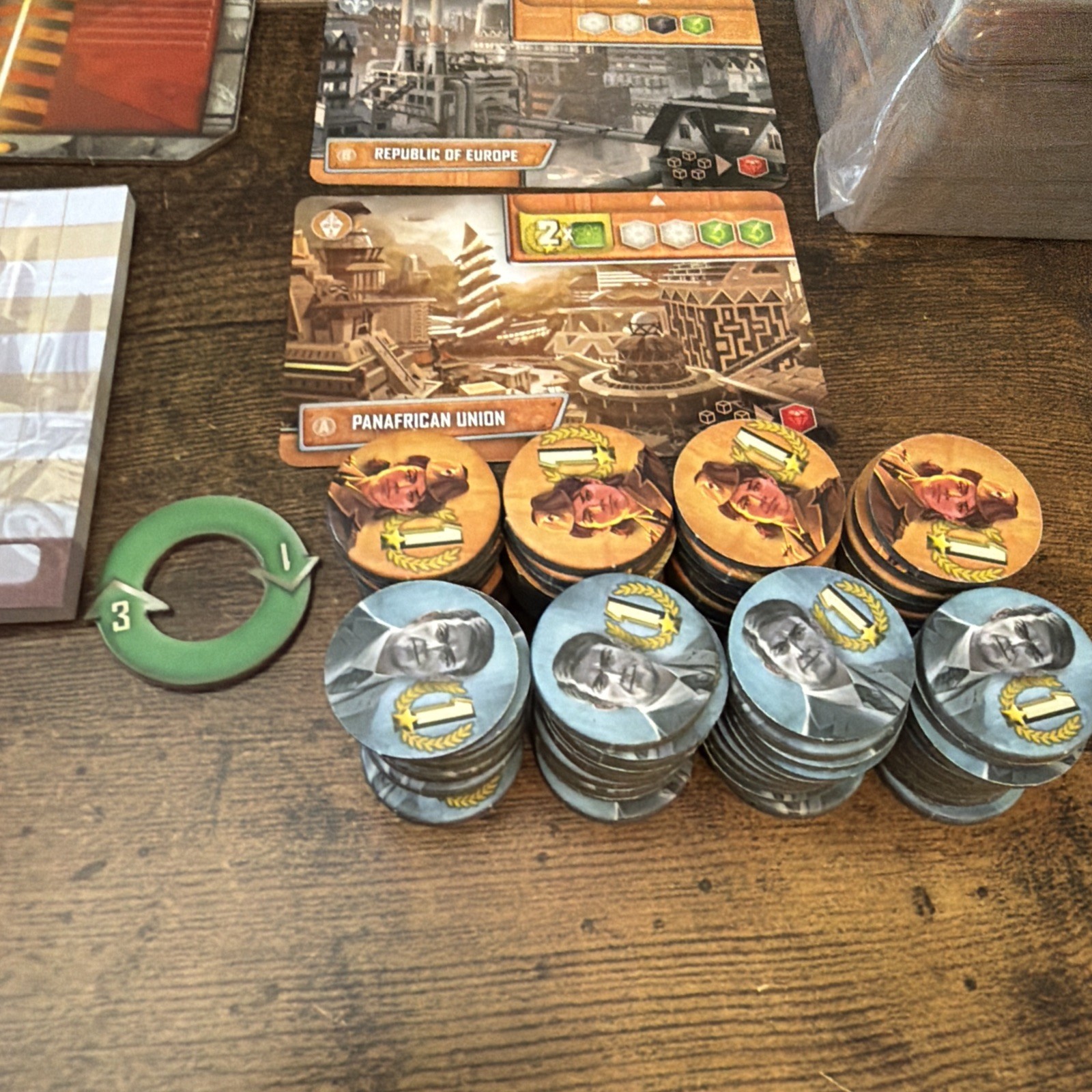 It’s A Wonderful World Card Drafting and Engine Building Board Game Complete Set