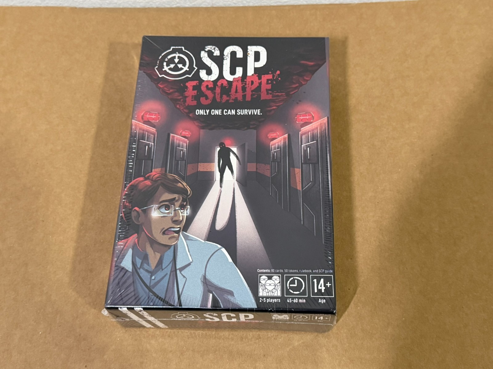 SCP Escape Board Game Survival Horror Card Game 2–5 Players NEW Sealed