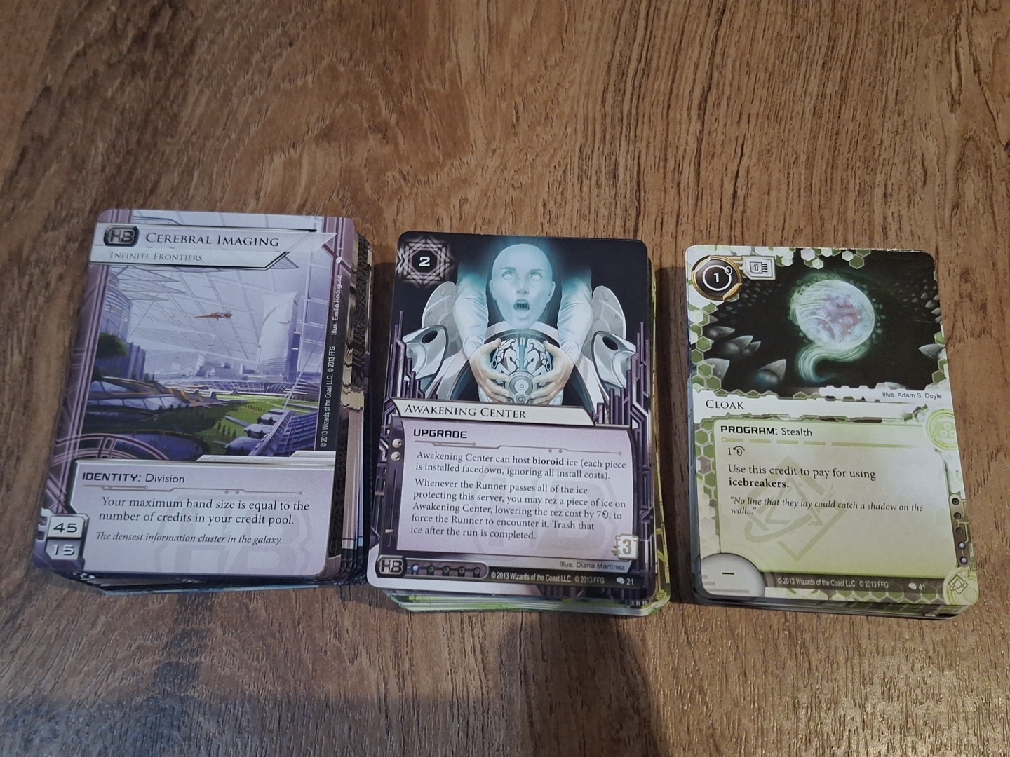 Fantasy Flight Netrunner Deluxe Creation and Control Loose Complete