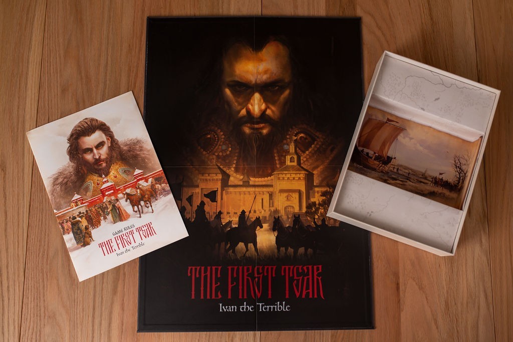 The First Tsar: Ivan the Terrible Board Game + Upgrades Pack 25th Century Games