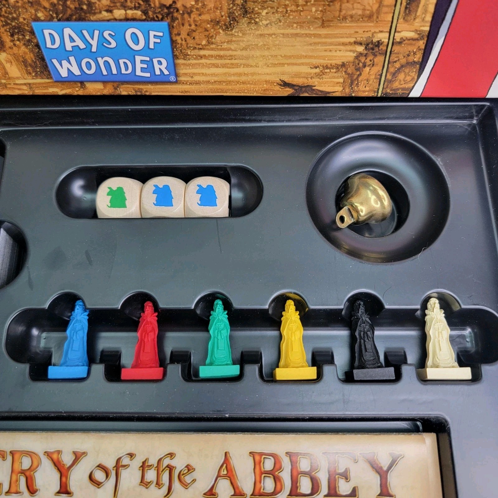 Vintage Mystery Of The Abbey Board Game Complete Days Of Wonder Deduction Crime