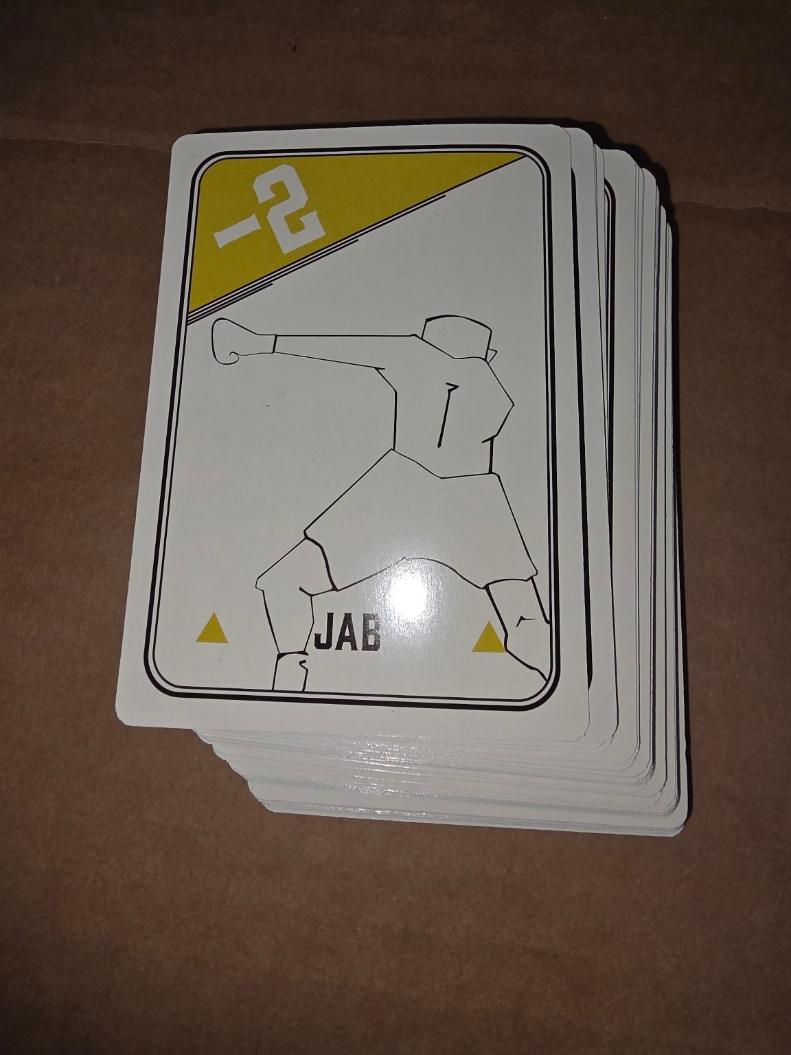 Fisticuffs! The Nerdologues Card Game 4-6 Players Ages 8+ Cardboard Boxing
