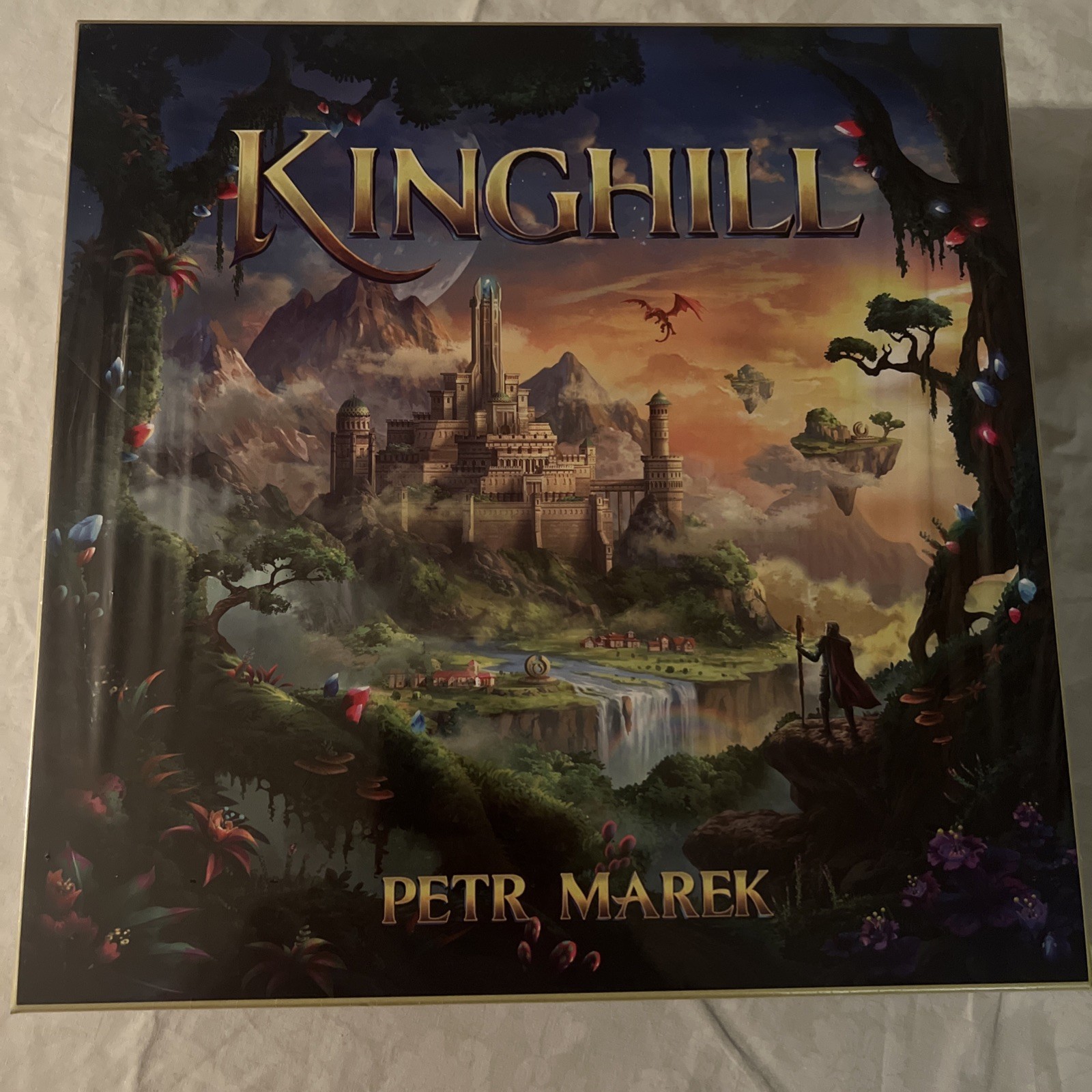 Violet Dragon Strategy Games Kinghill Board Game Petr Marek