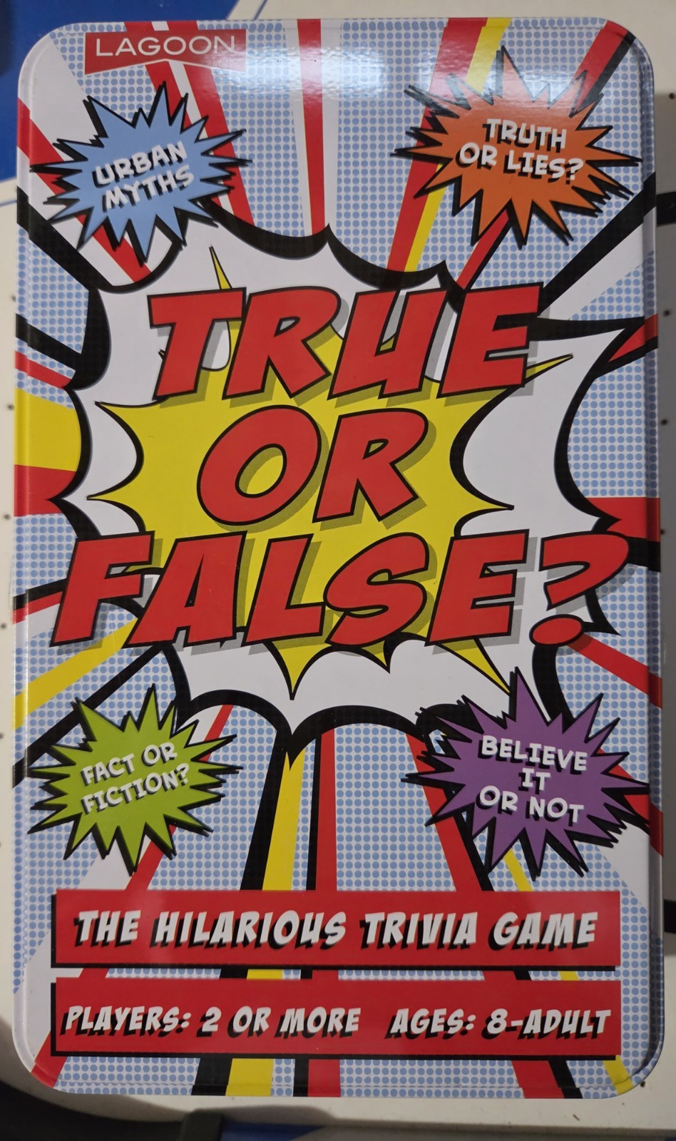 True Or False? Trivia Card Game – Sealed Never Opened