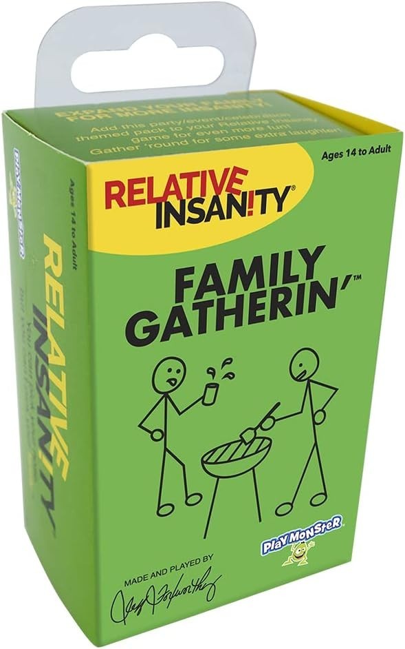 Relative Insanity Hilarious Party Game Comedian Jeff Foxworthy Family Gatherin’