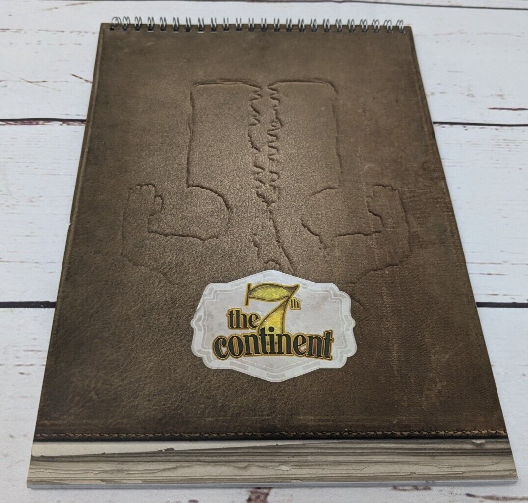The 7th Continent Board Game Expansion Cartographers Notebook Kickstarter New