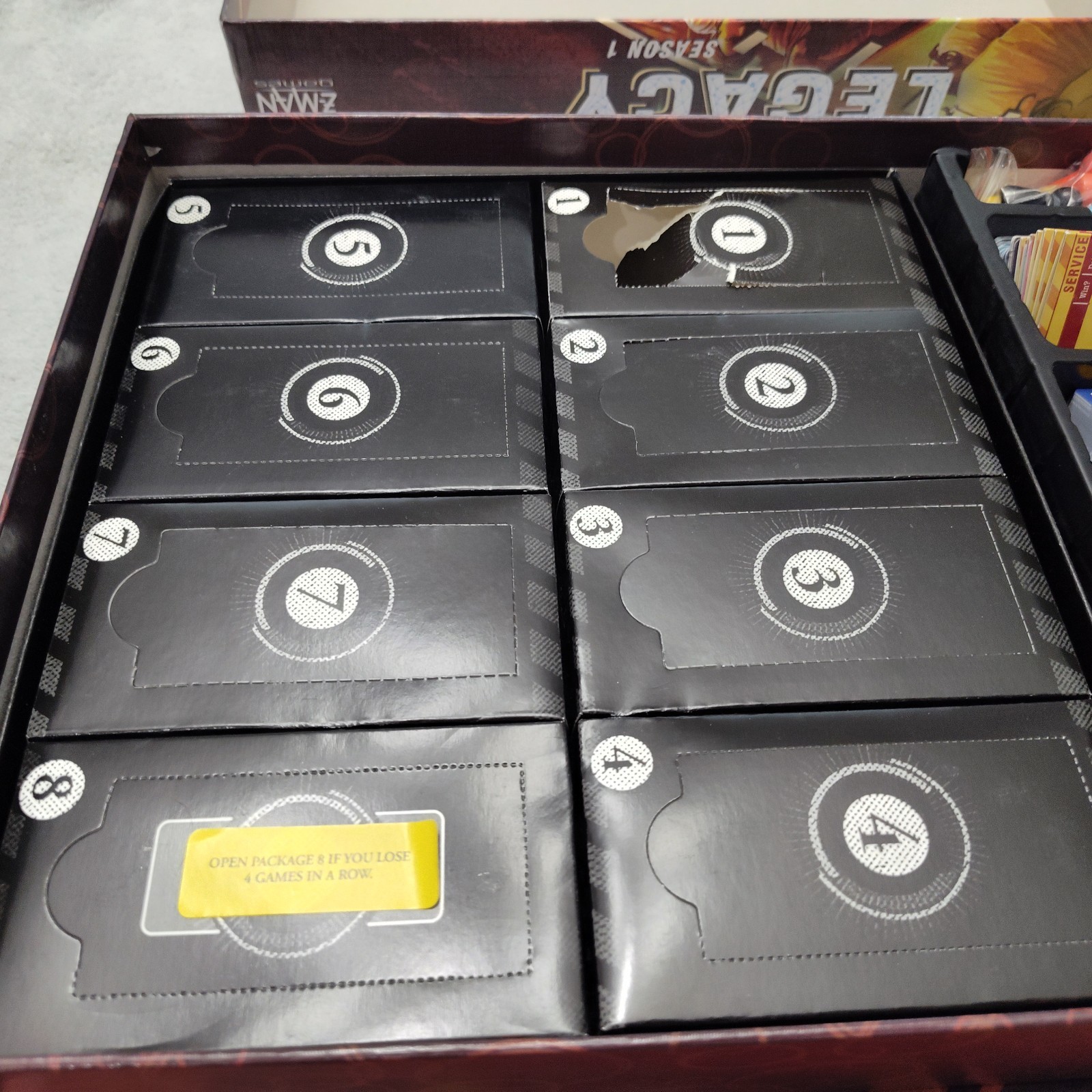 Pandemic: Legacy, Season 1, Z-Man Board Game Red Edition- EUC
