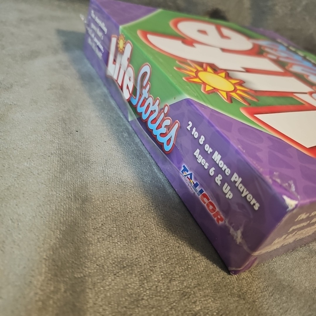 VINTAGE LifeStories Storytelling Game SEALED Talicor 1992 Life Stories Family