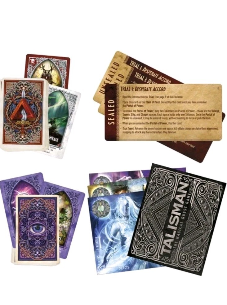 Talisman Alliances: Fate Beckons Board Game Expansion Pack 5th Edition Read