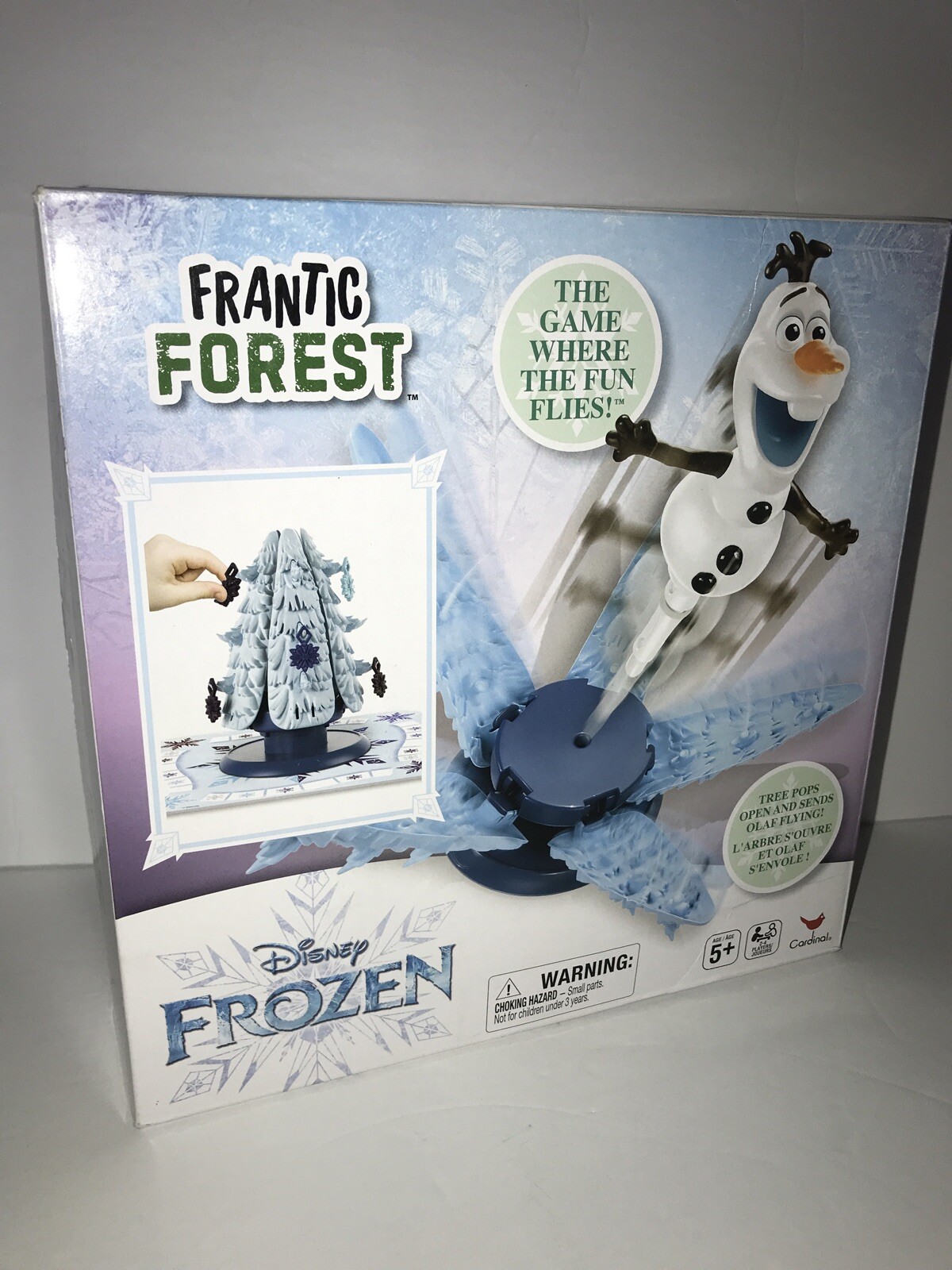 Disney Frozen Frantic Forest Olaf Game By Cardinal New