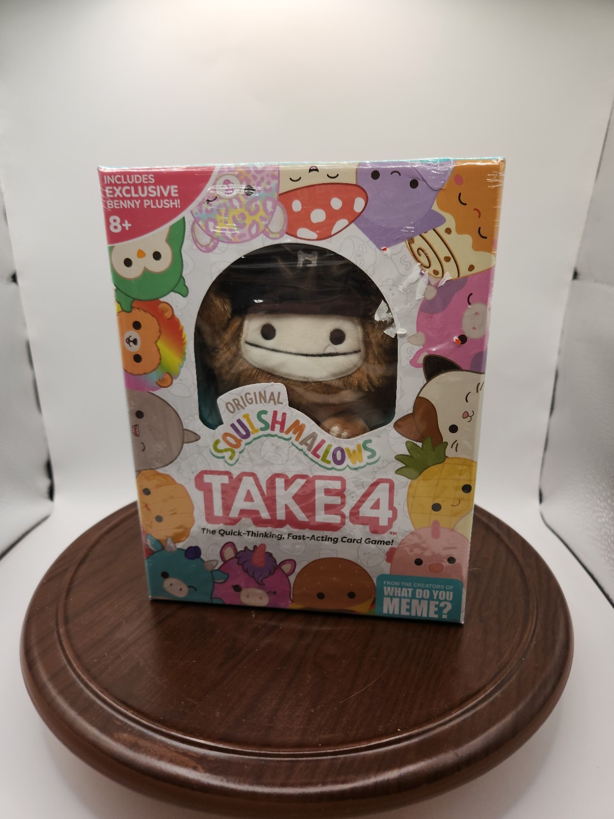 Squishmallows Take4, The Fast Pace Family Game. 2/4 players, 8 years old + NIB