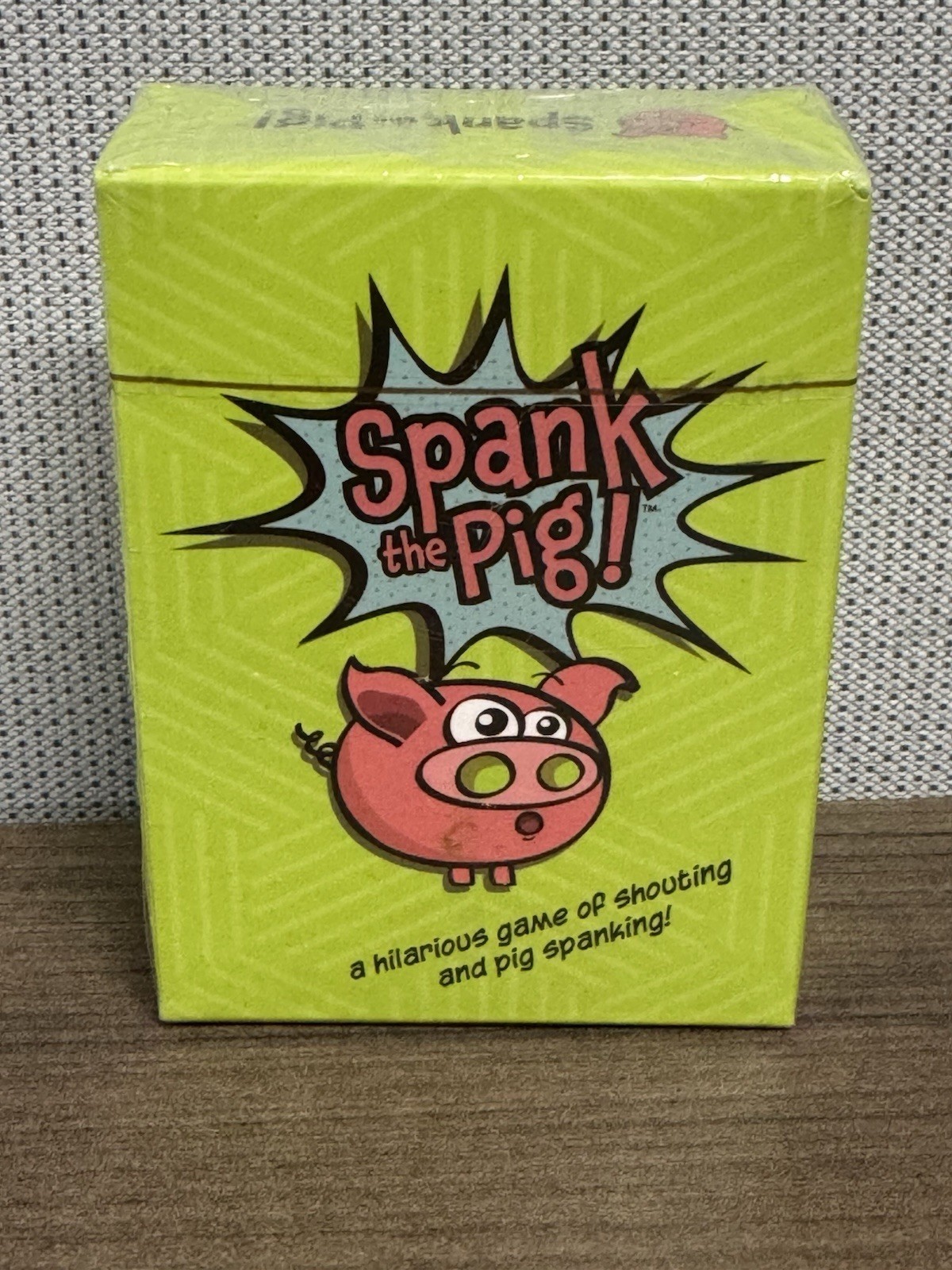 Spank the Pig! – Hilarious & Fun Family Card Game for Kids, Teens & Adults, Funn