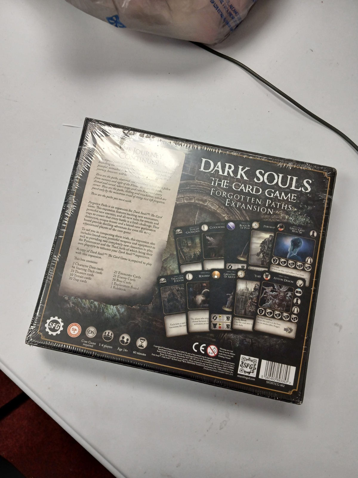 Dark Souls The Card Game Forgotten Paths Expansion (NIS) , Brand New, Sealed!!