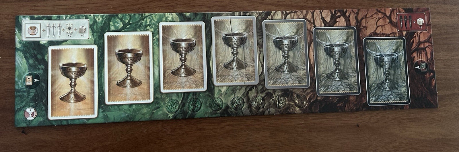 Days of Wonder Shadows Over Camelot Board Game Missing Siege Engines, Box Damage