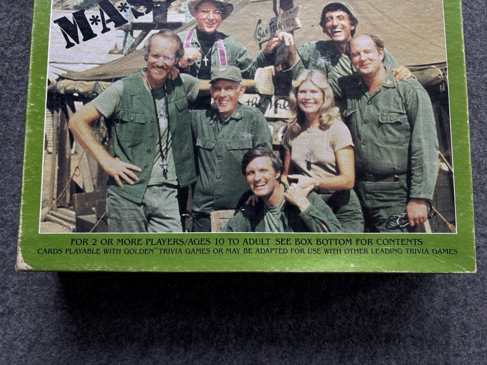 VTG 1984 GOLDEN TRIVIA GAME M*A*S*H EDITION COMPLETE 2+ PLAYERS AGES 10 TO ADULT