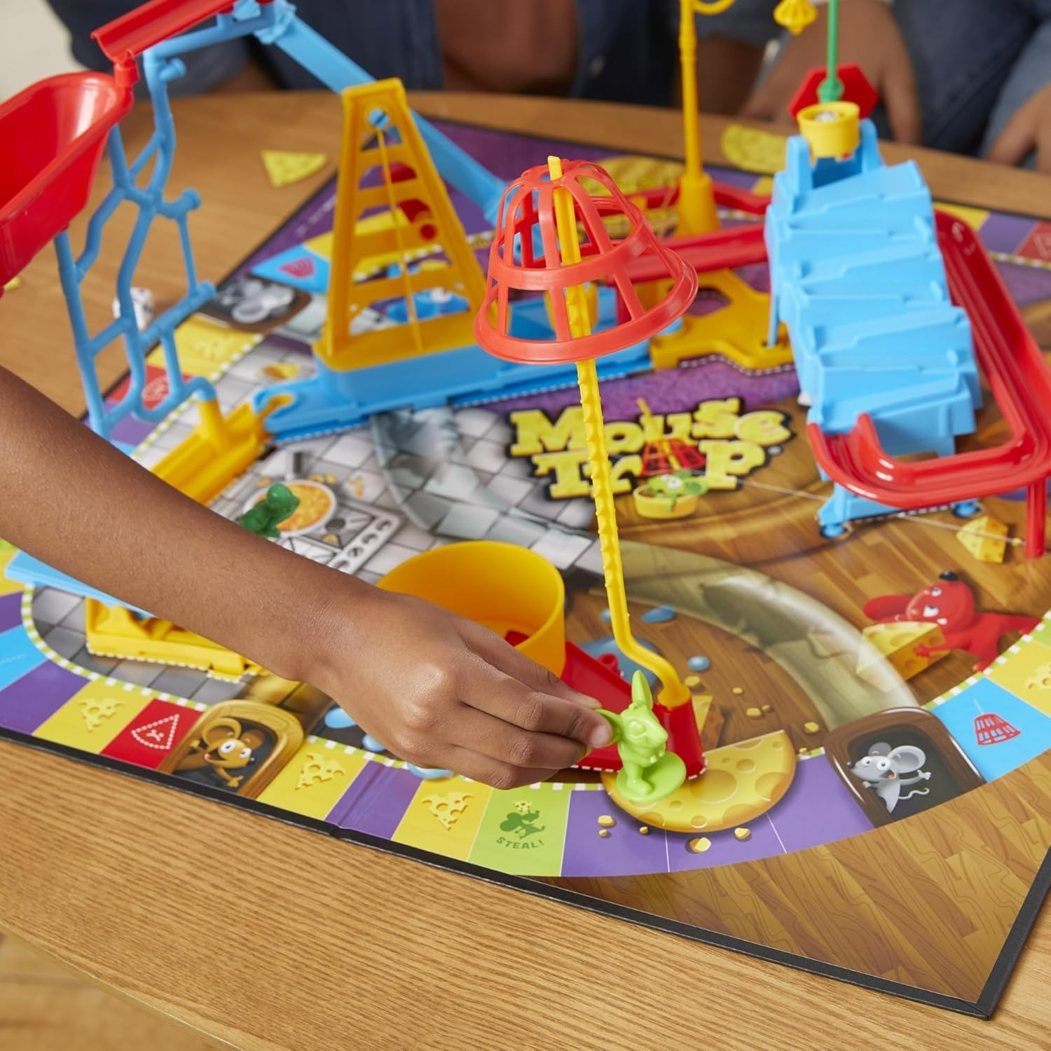 Hasbro Gaming Mouse Trap Board Game Kids 6+ Classic 2-4 Player Multicolor Easier
