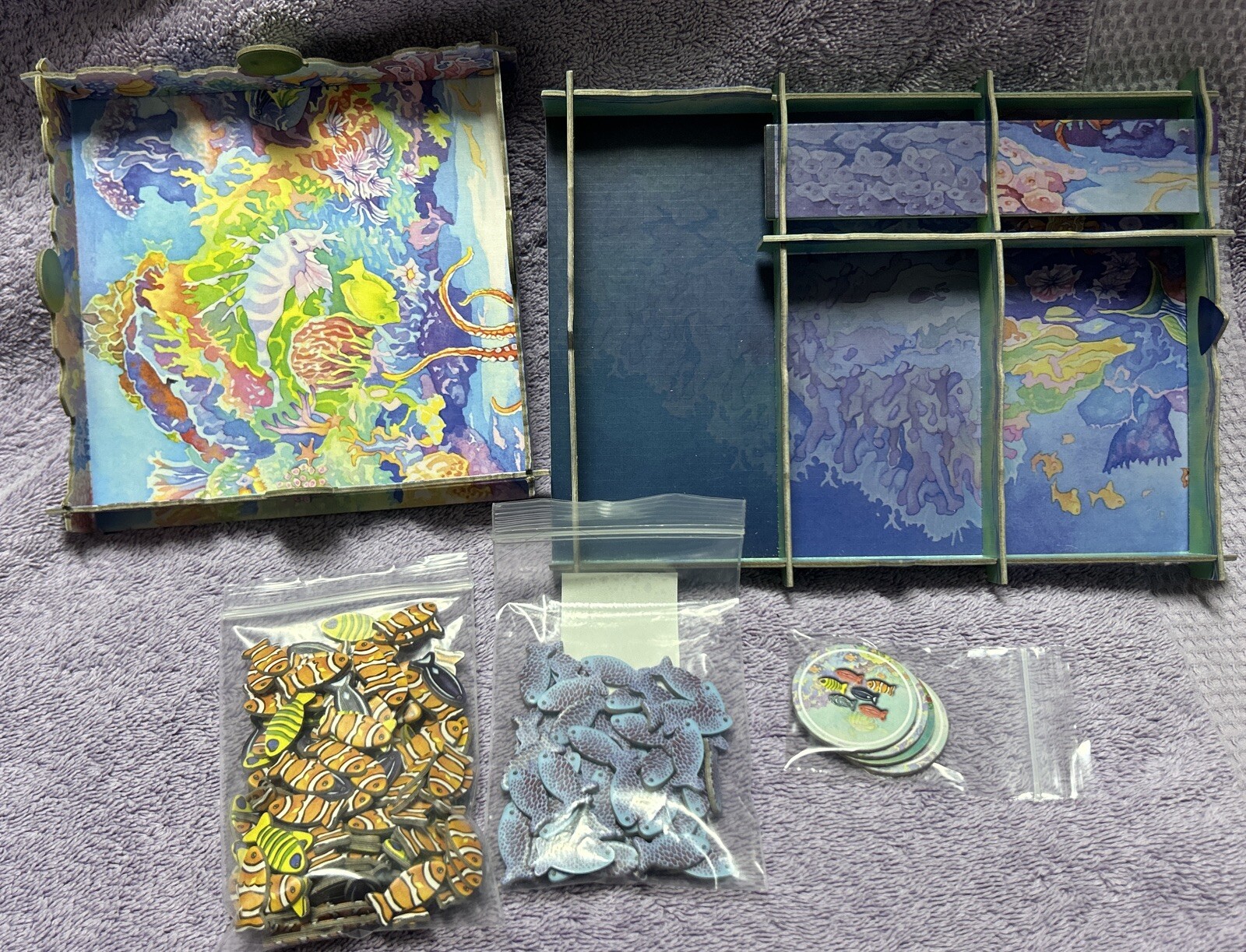 OCEANS, North Star Games 2019 Board Game (Limited Ed) Complete Excellent Shape!