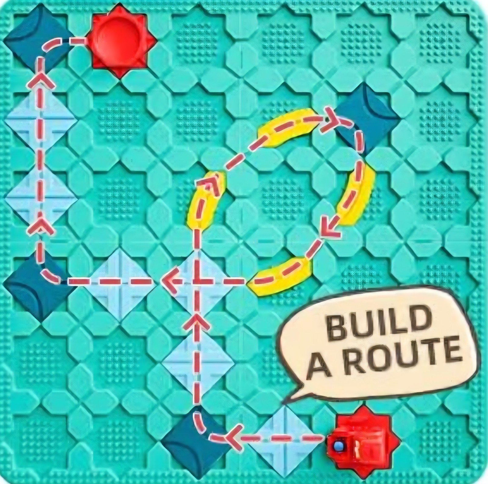 Logical Road Builder Games STEM Family Board Game, Large Educational Smart Brain