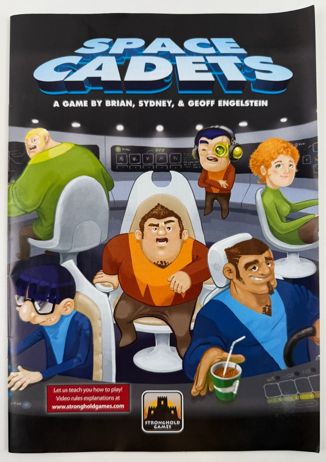 Space Cadets Board Game Stronghold Games Cooperative Adventure Complete w/ Box