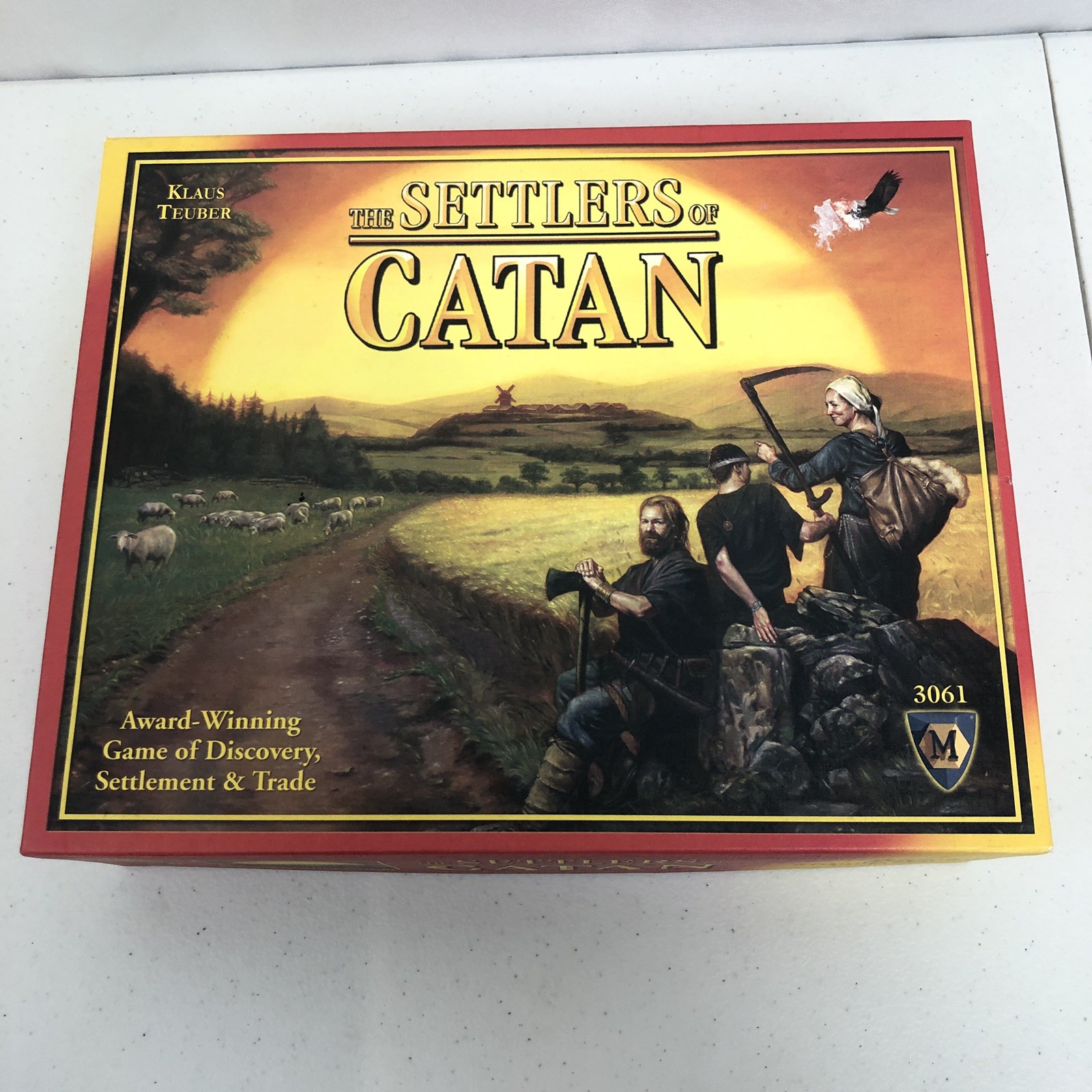 The Settlers of Catan Core Mayfair Games #3061 New Open Box – Missing One Dice