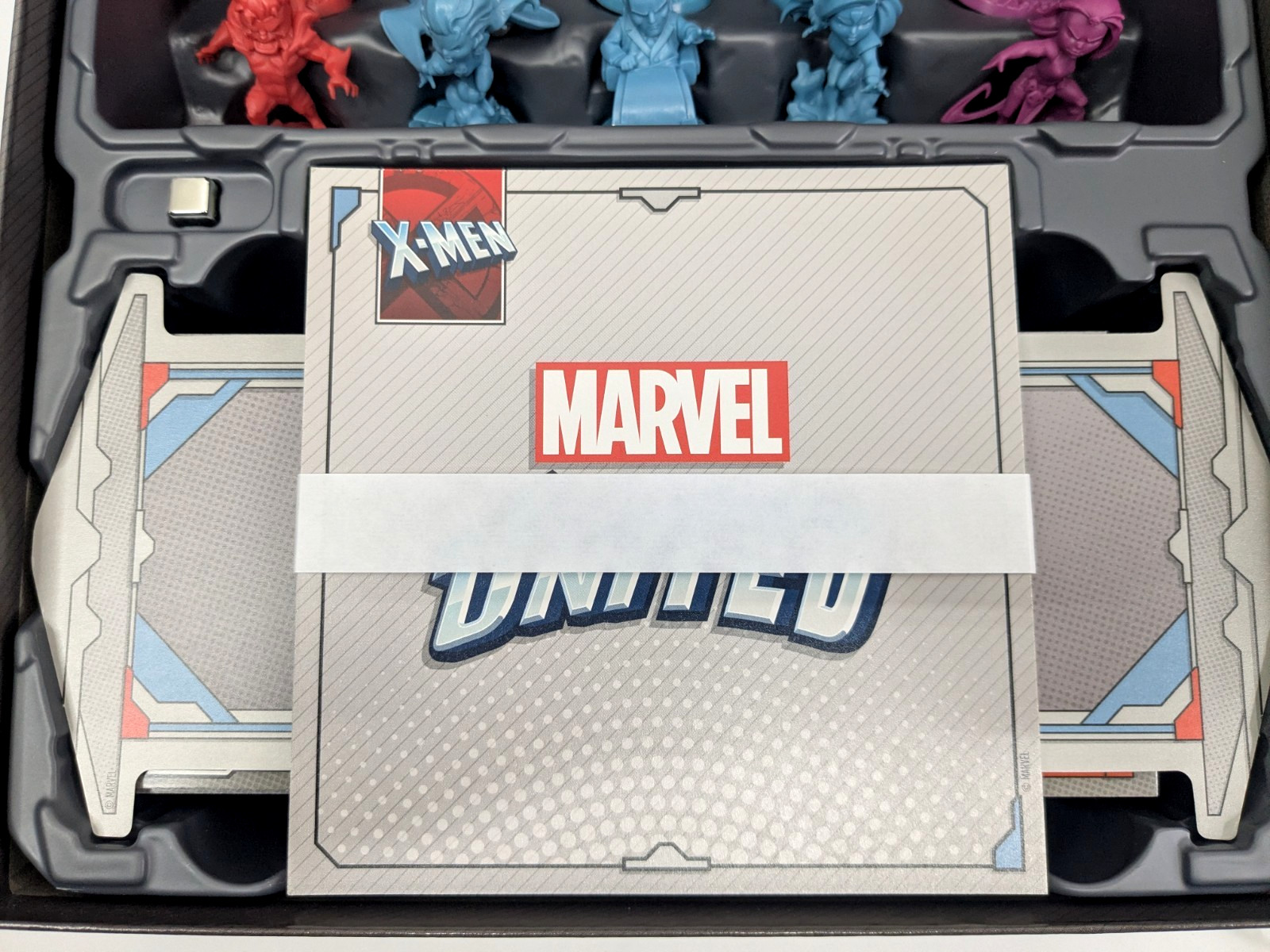 Marvel United X-Men Board Game Spin Master NEW OPEN BOX Complete 2021 CMON