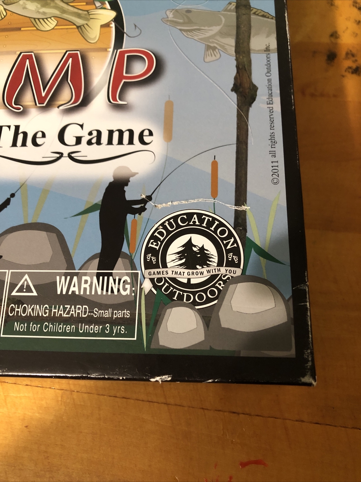 FISHING CAMP THE GAME 100% Complete 2011 4 Levels 2-8 Players Age 4 to Adult