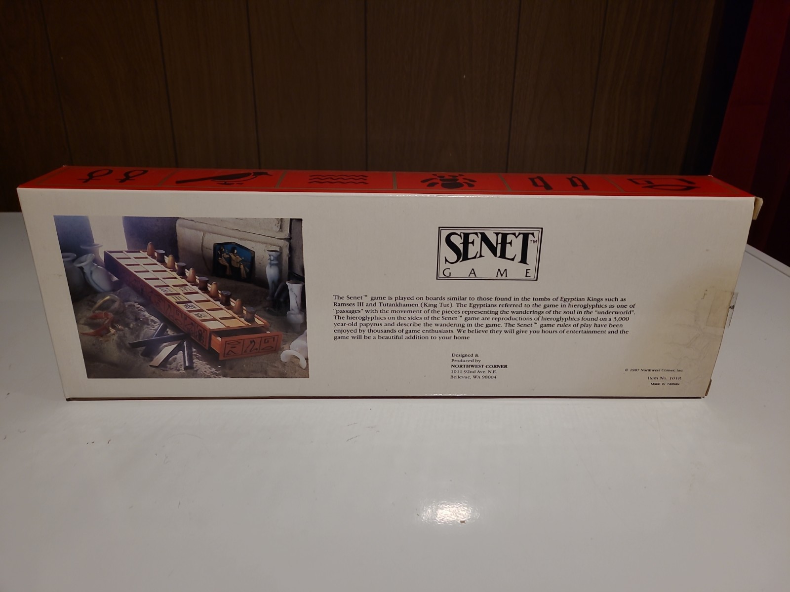 Senet Game Wood Expressions The Favorite Game Of Egyptian Pharaohs Mint Cond