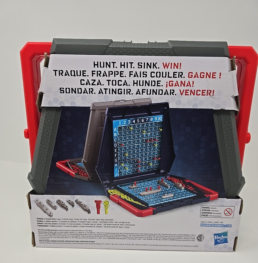 Hasbro Battleship Classic Game – Naval Strategy Game for Kids Ages 7+ NEW
