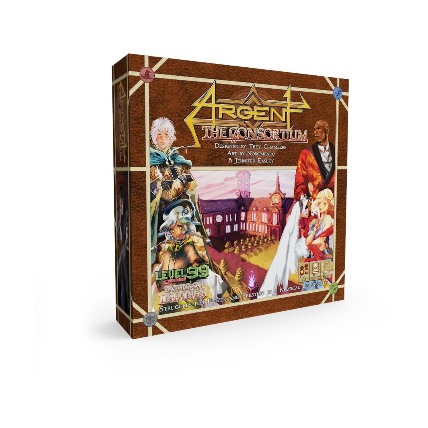 Level 99 Board Game Argent – The Consortium (Revised Ed) Box Fair/EX