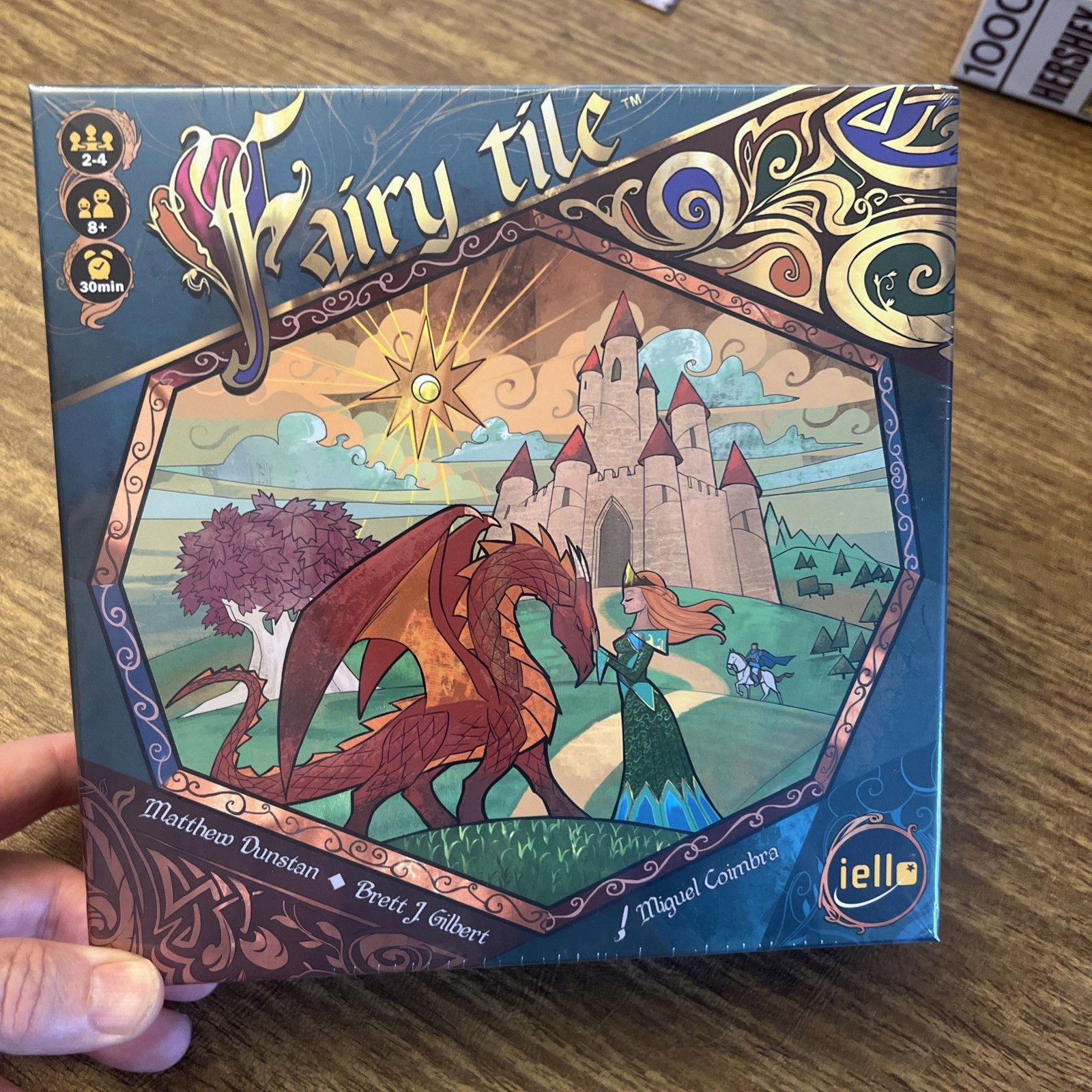 Fairy Tile Tale Board Game Storytelling Family Iello 8+ COMPLETE NEW sealed