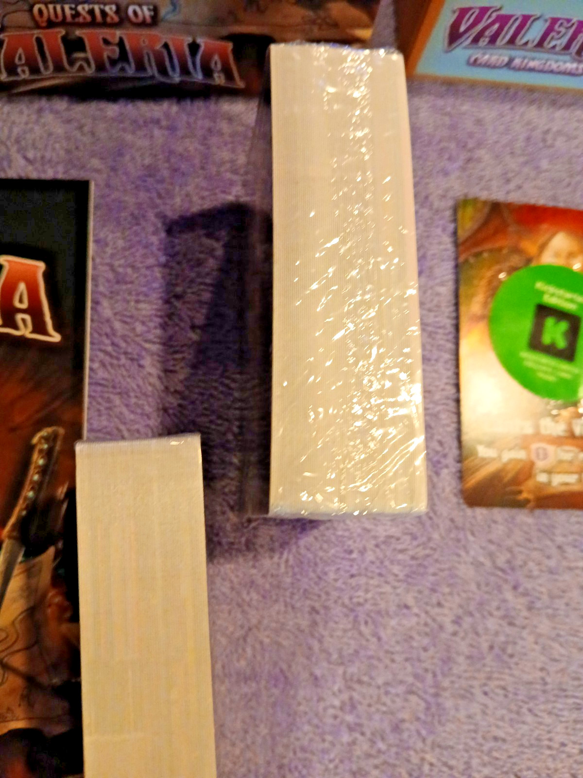 Quests of Valeria Card Game Kickstarter Edition New