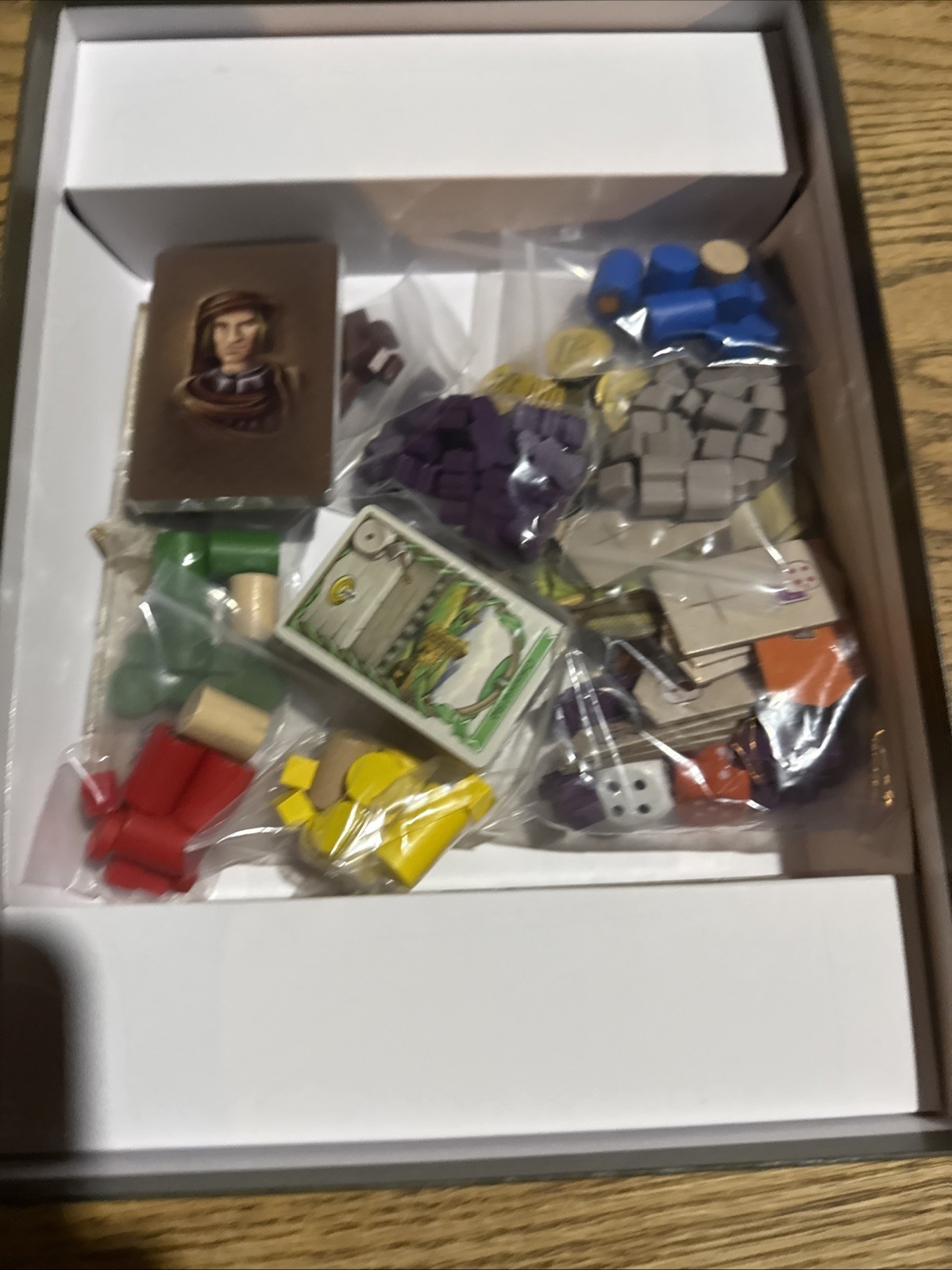 LOrenzo il Magnifico Board Game – CMON – Excellent Condition Cards New in shrink