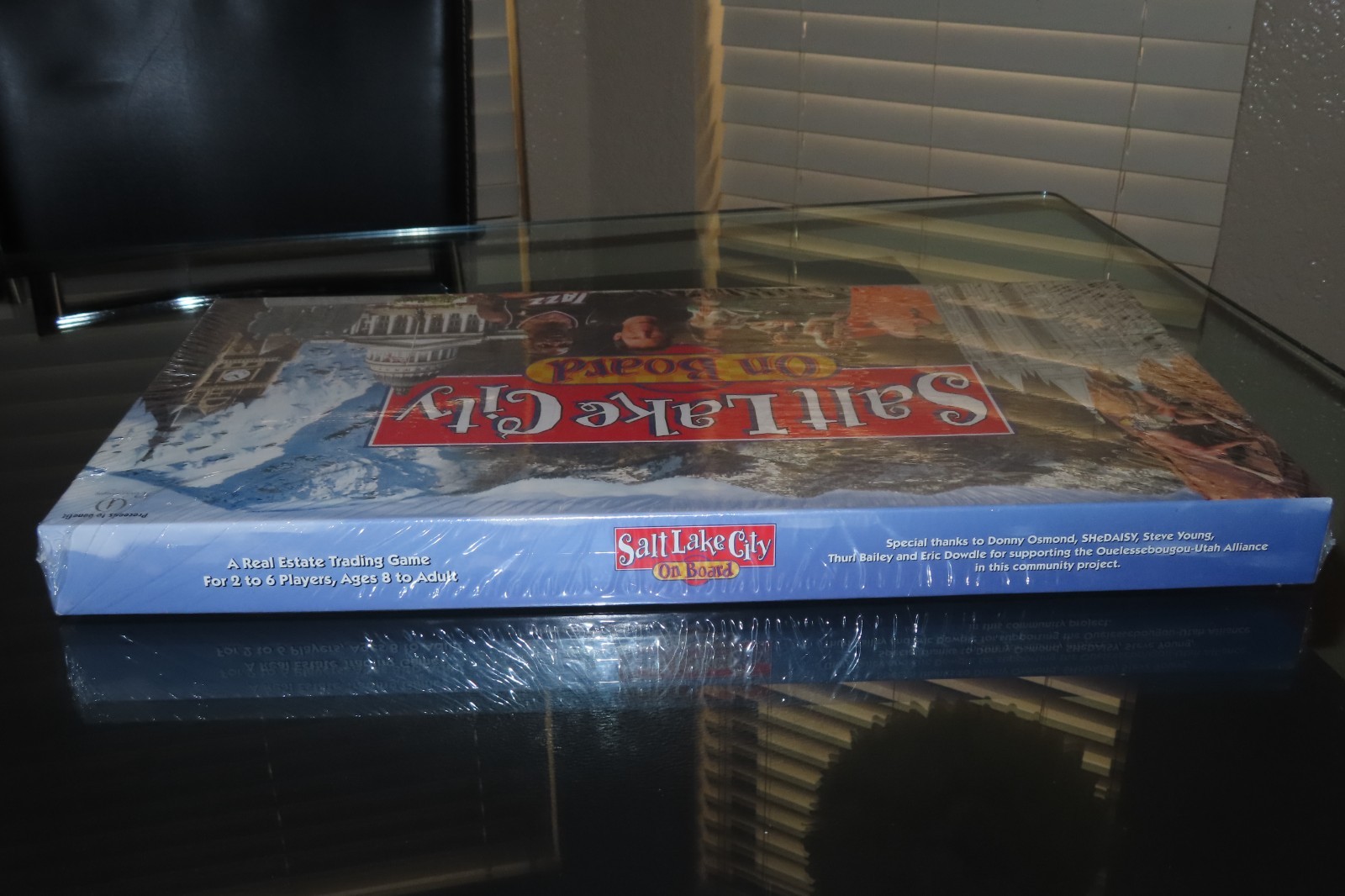 SEALED Salt Lake City On Board Family Night Game Salt Lake Utah Theme Mormon LDS