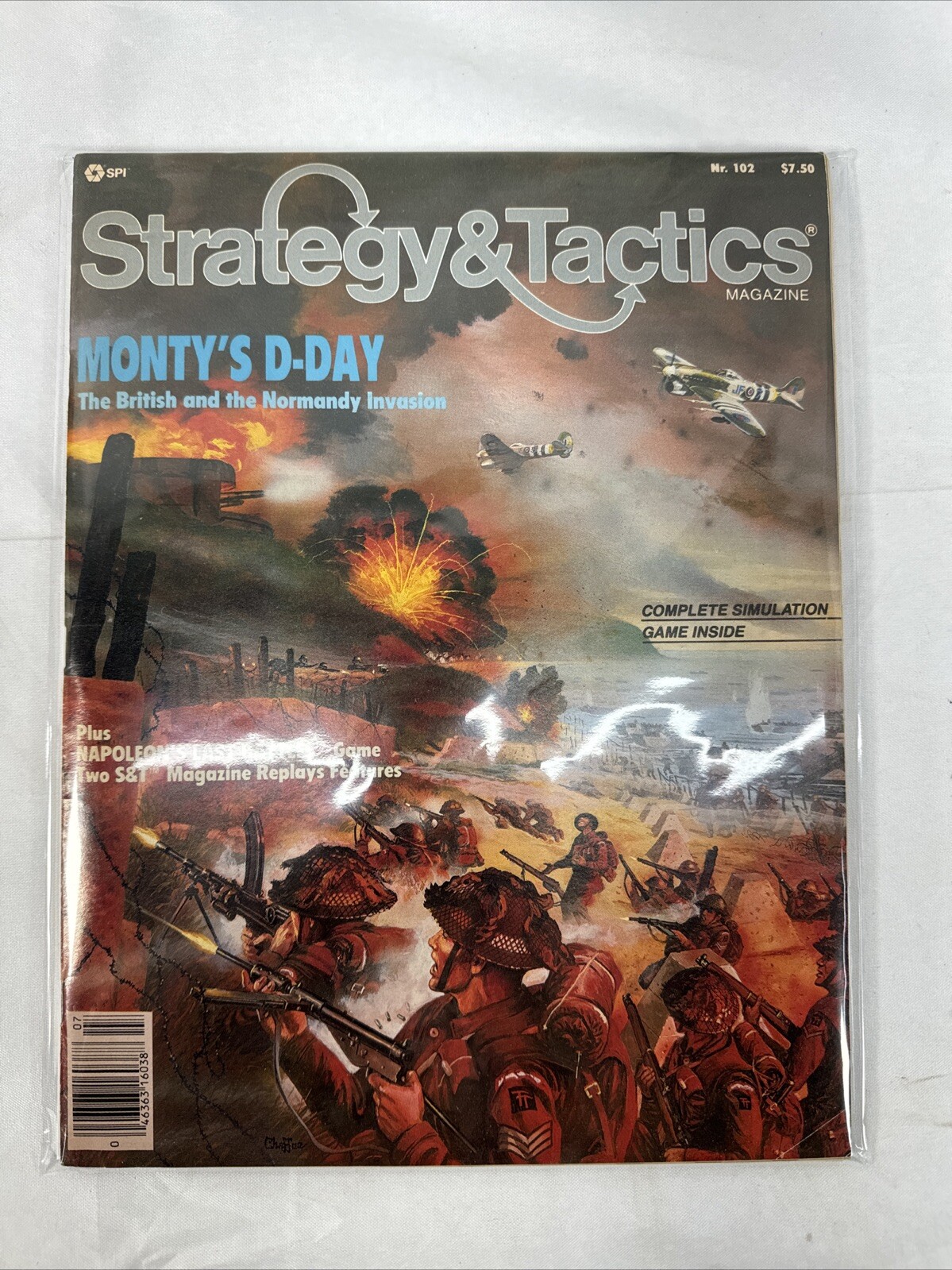 Strategy & Tactics 102 – Monty’s D-Day Complete Unpunched and Unused