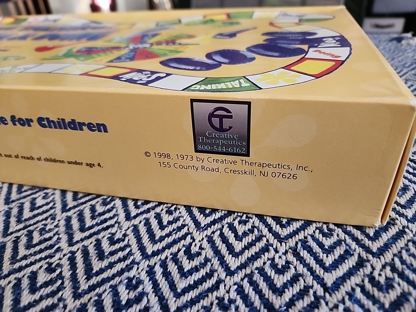 COMPLETE The Talking Feeling & Doing Game Psychotherapeutic For Children 1998