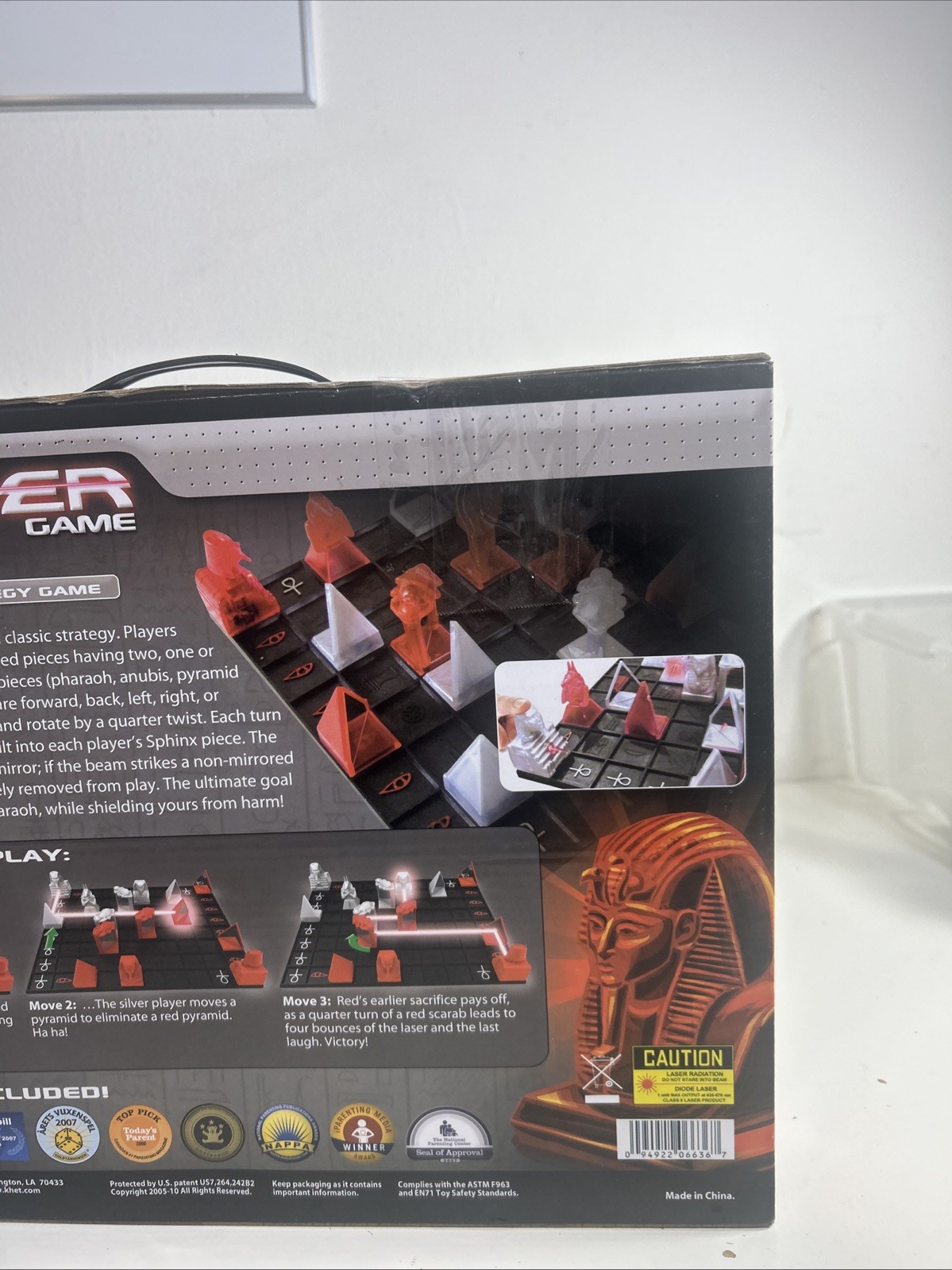 Khet 2.0 Laser Game – Strategy Board Game – Real Lasers – Mensa Select