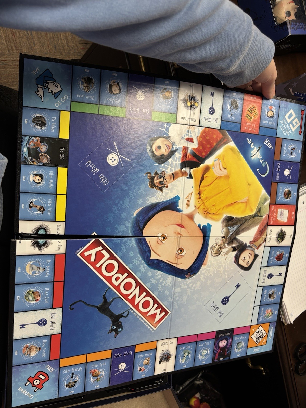 Hasbro Coraline Monopoly Board Game Laika Rare Collectibles 2019 Edition